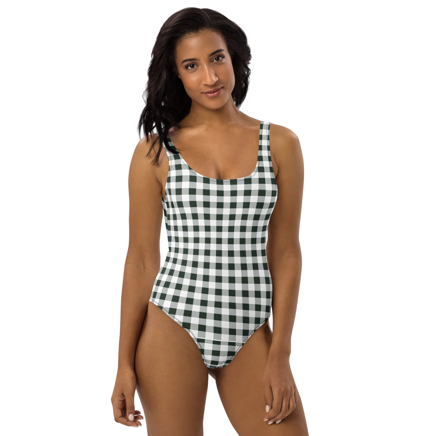 Gingham One-Piece Swimsuit