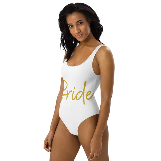 Bride One-Piece Swimsuit