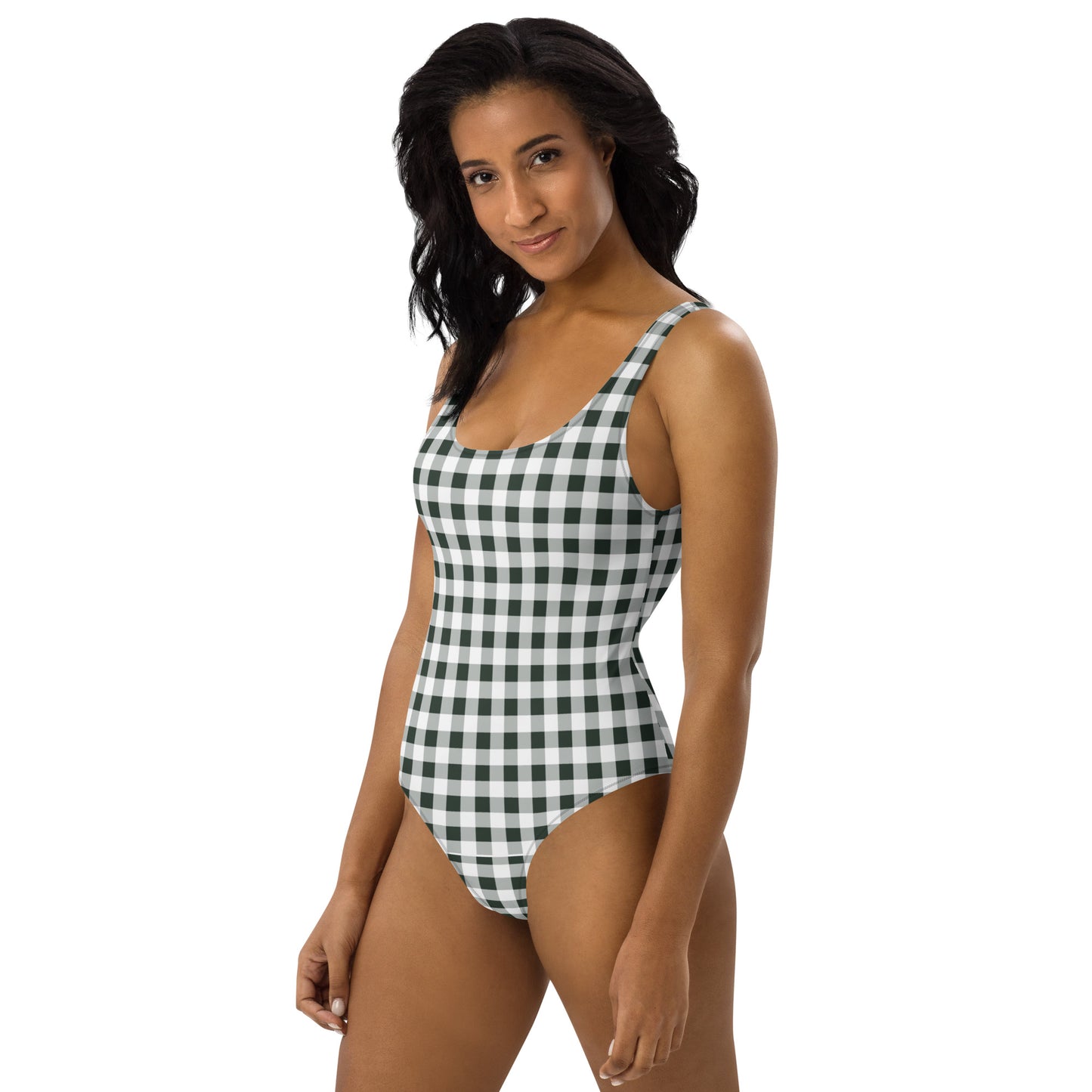 Gingham One-Piece Swimsuit