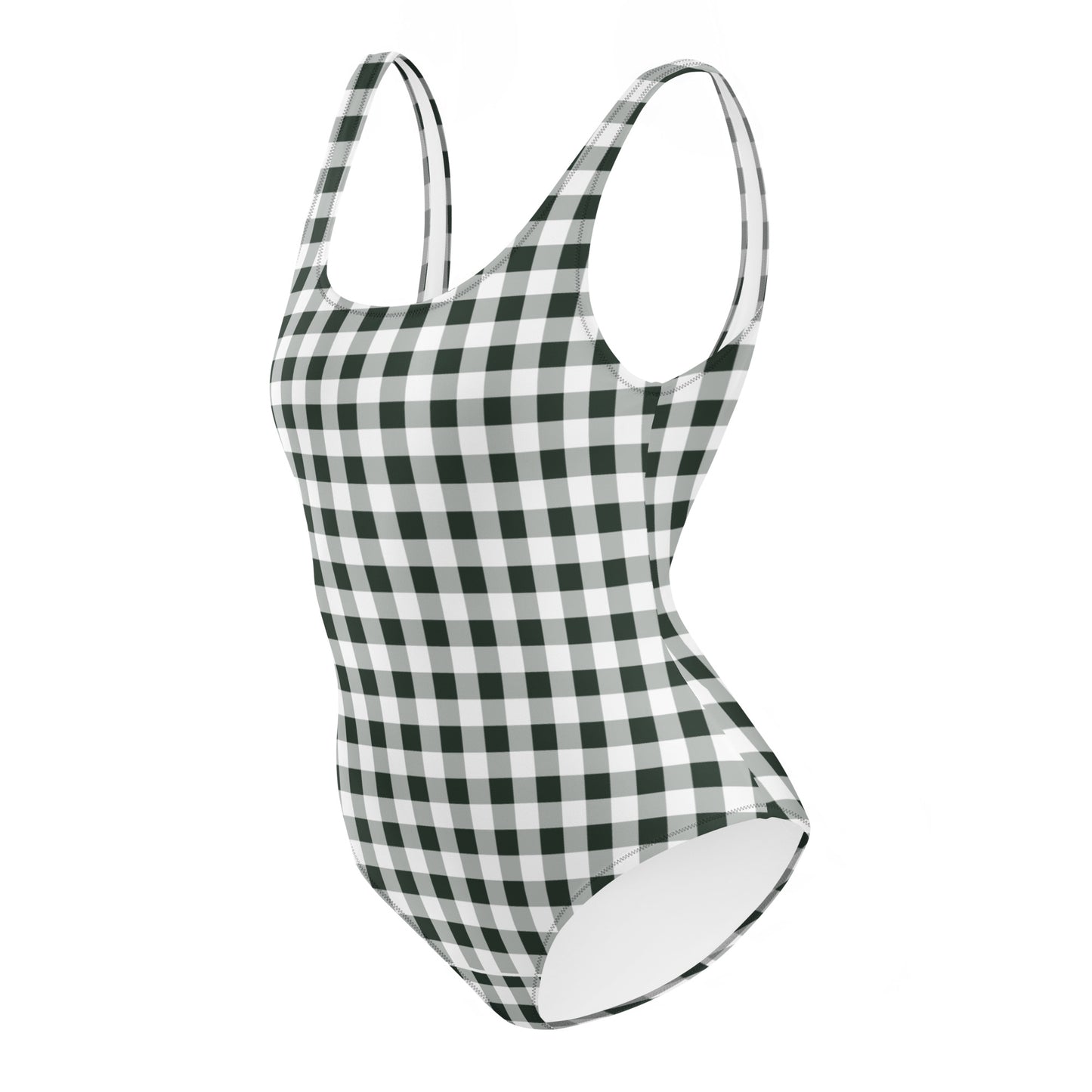 Gingham One-Piece Swimsuit