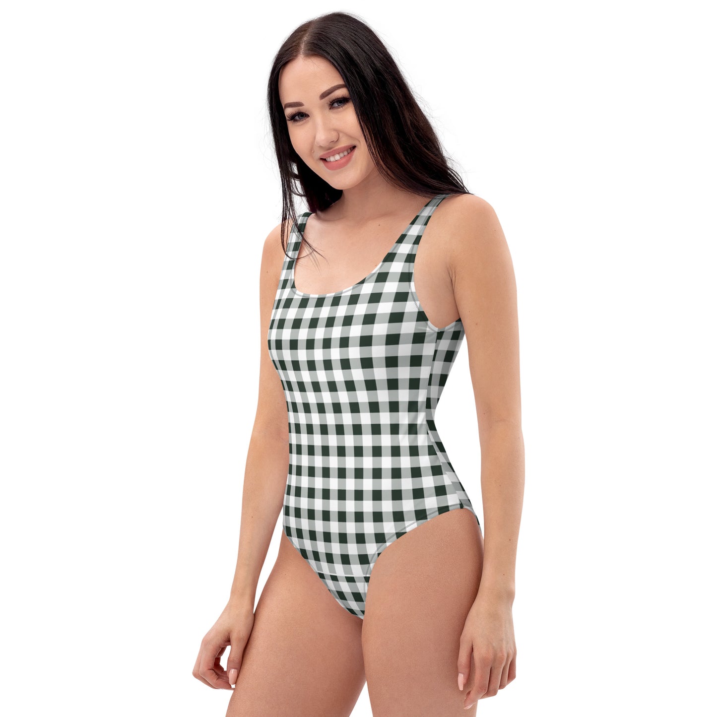 Gingham One-Piece Swimsuit