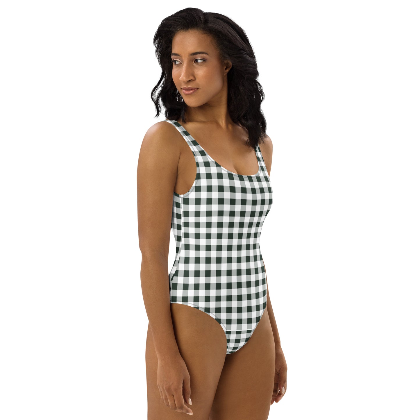 Gingham One-Piece Swimsuit