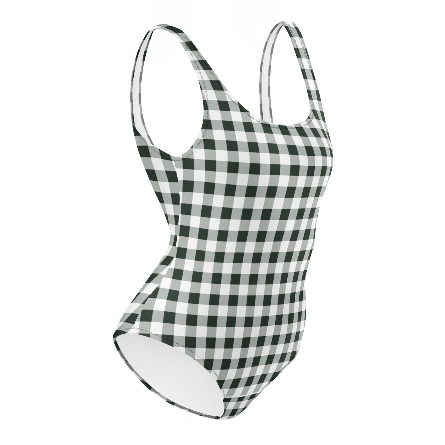 Gingham One-Piece Swimsuit