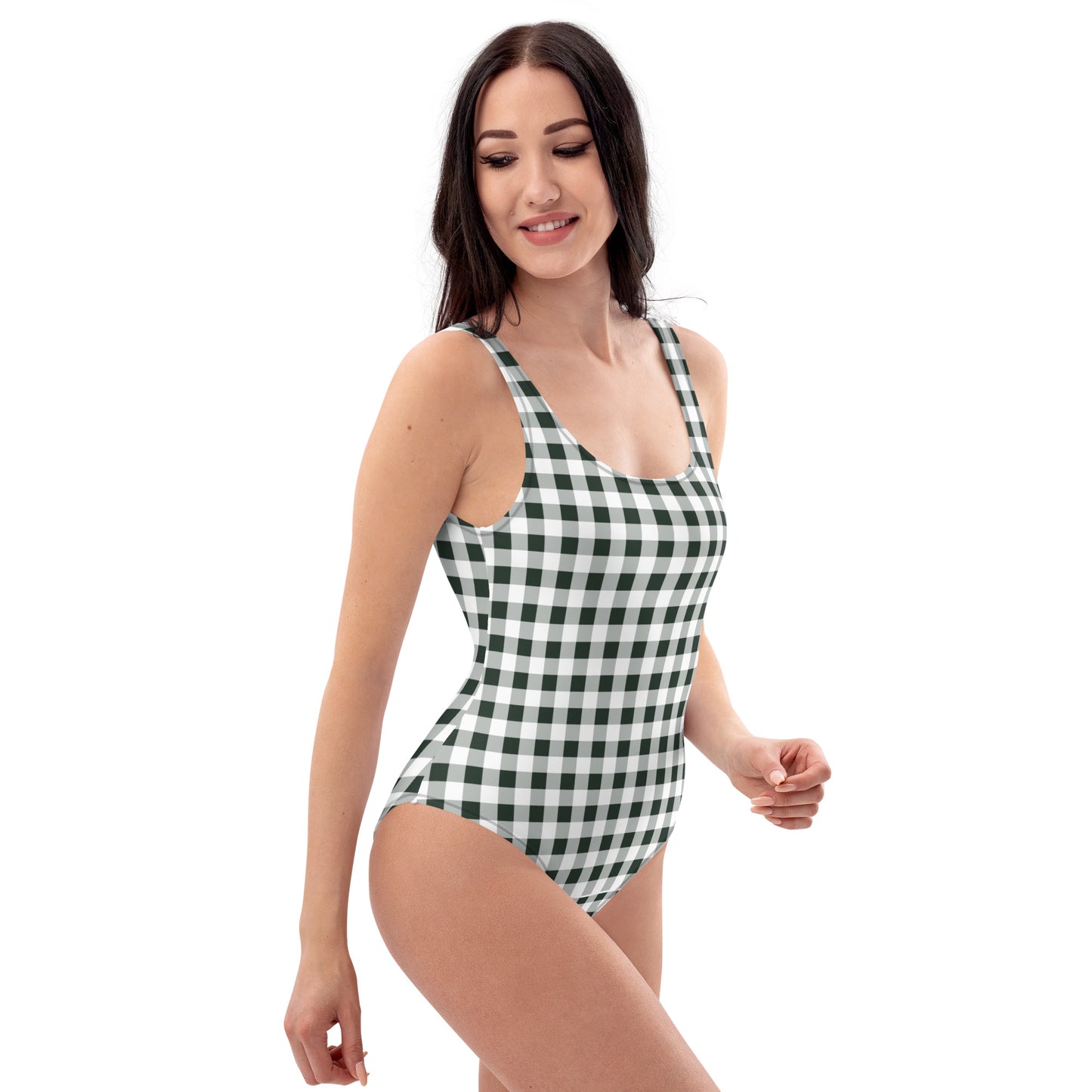 Gingham One-Piece Swimsuit