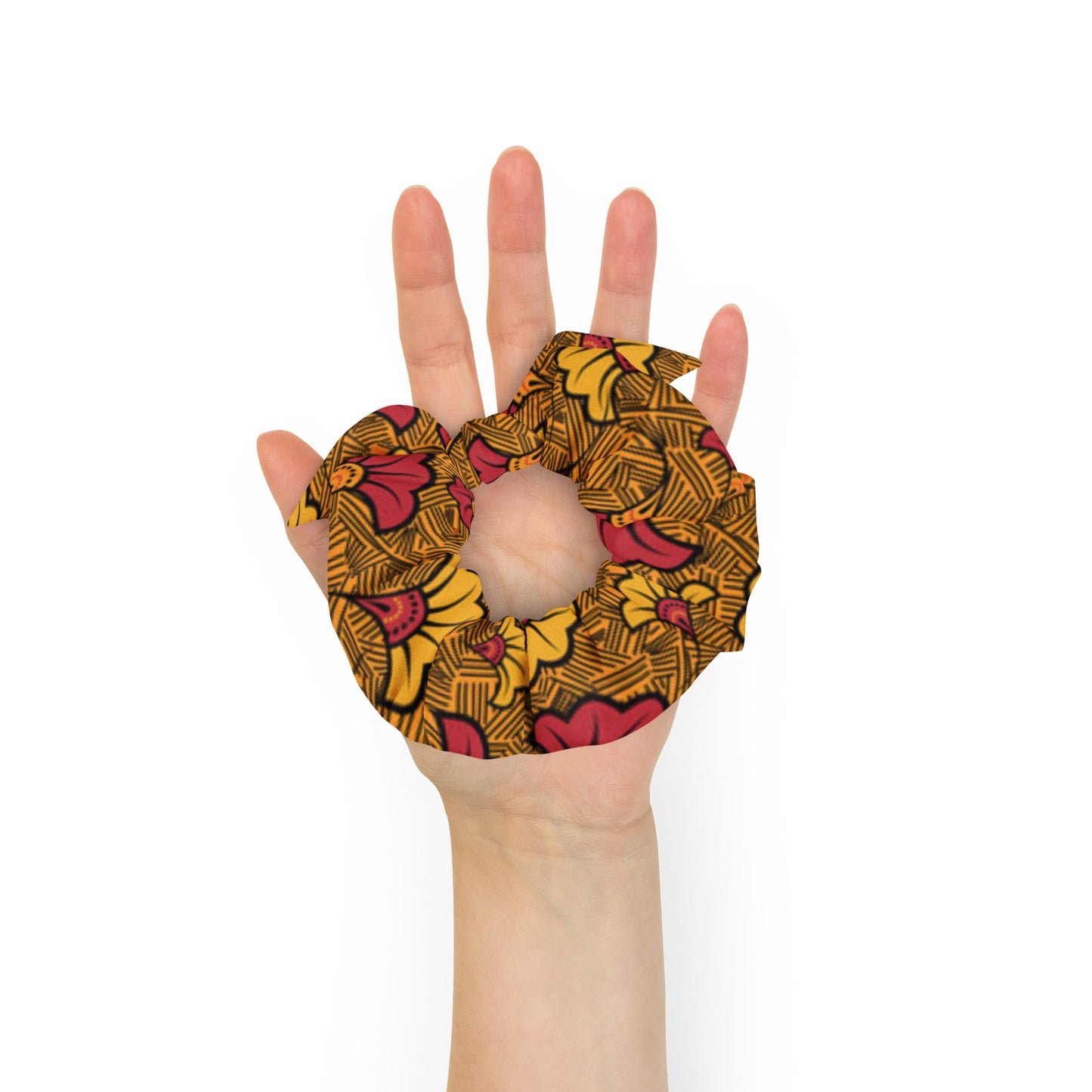 Ankara Scrunchie