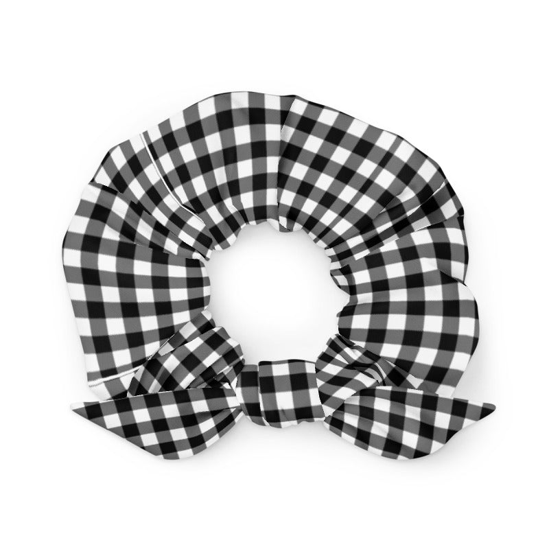 Gingham Scrunchie