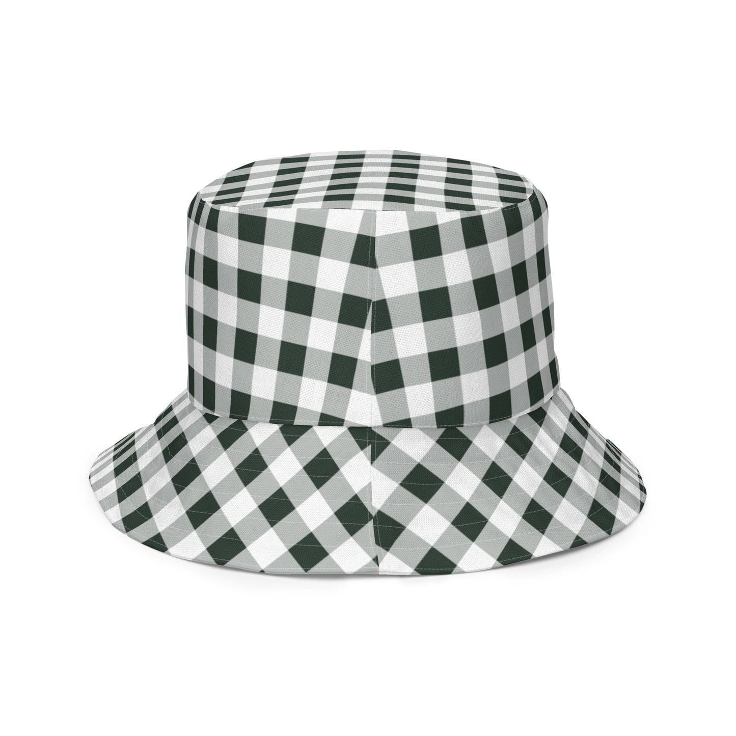 Gingham Reversible Bucket Hat