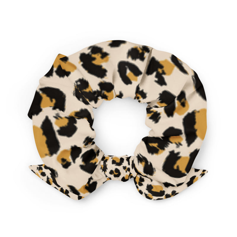 Leopard Scrunchie