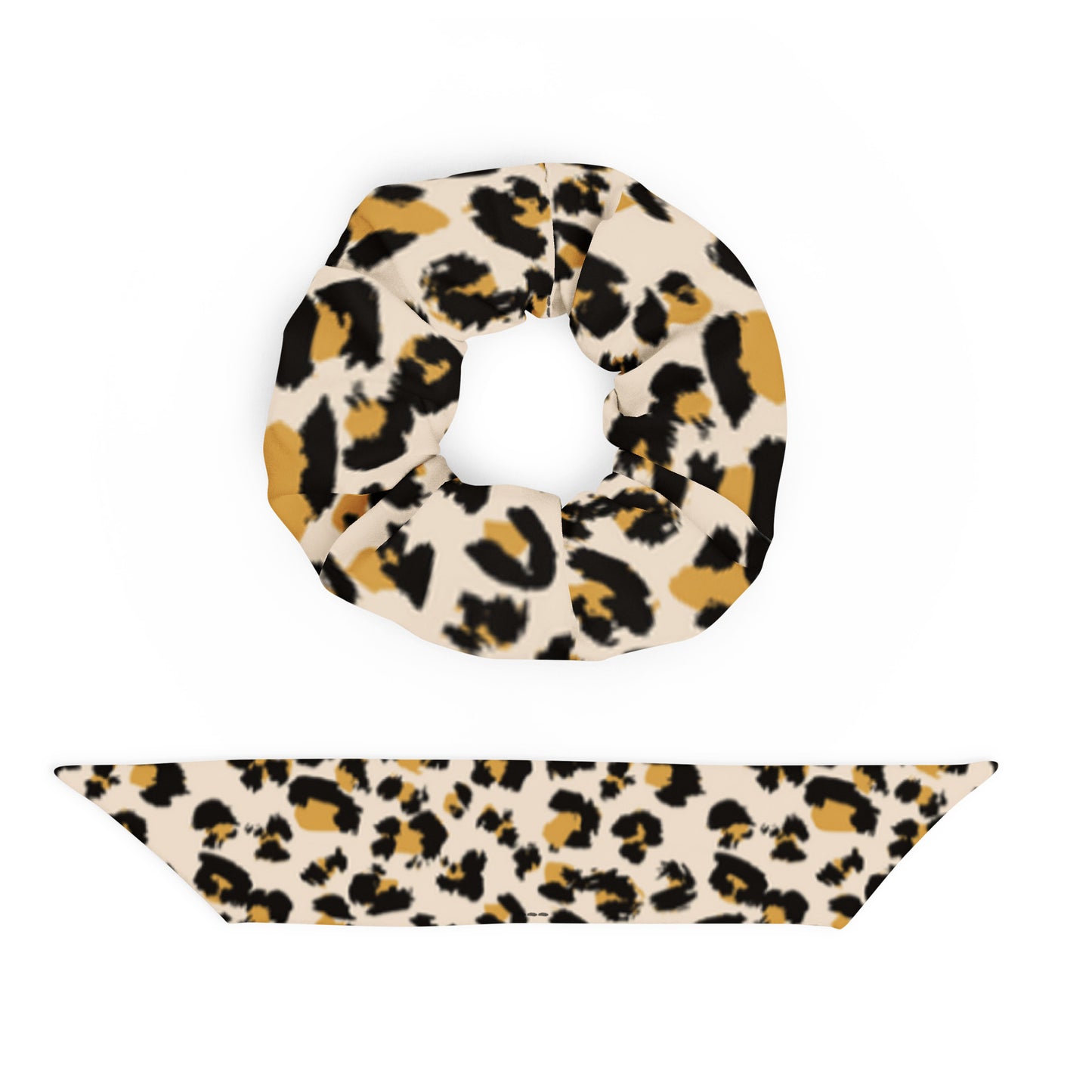 Leopard Scrunchie