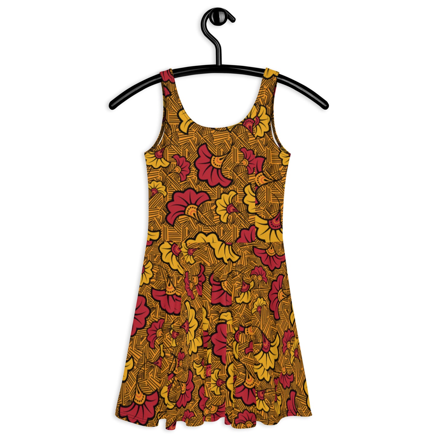 Ankara Skater Dress