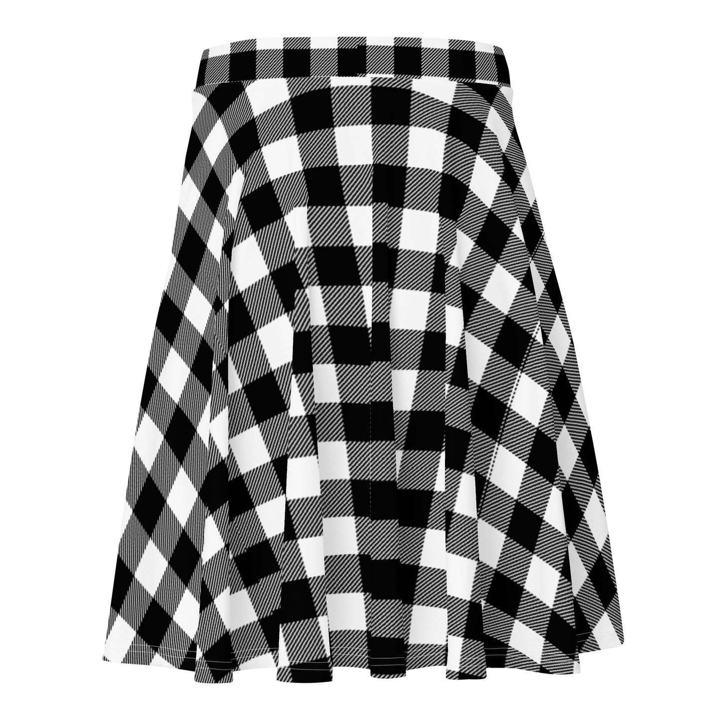 Gingham Skater Skirt