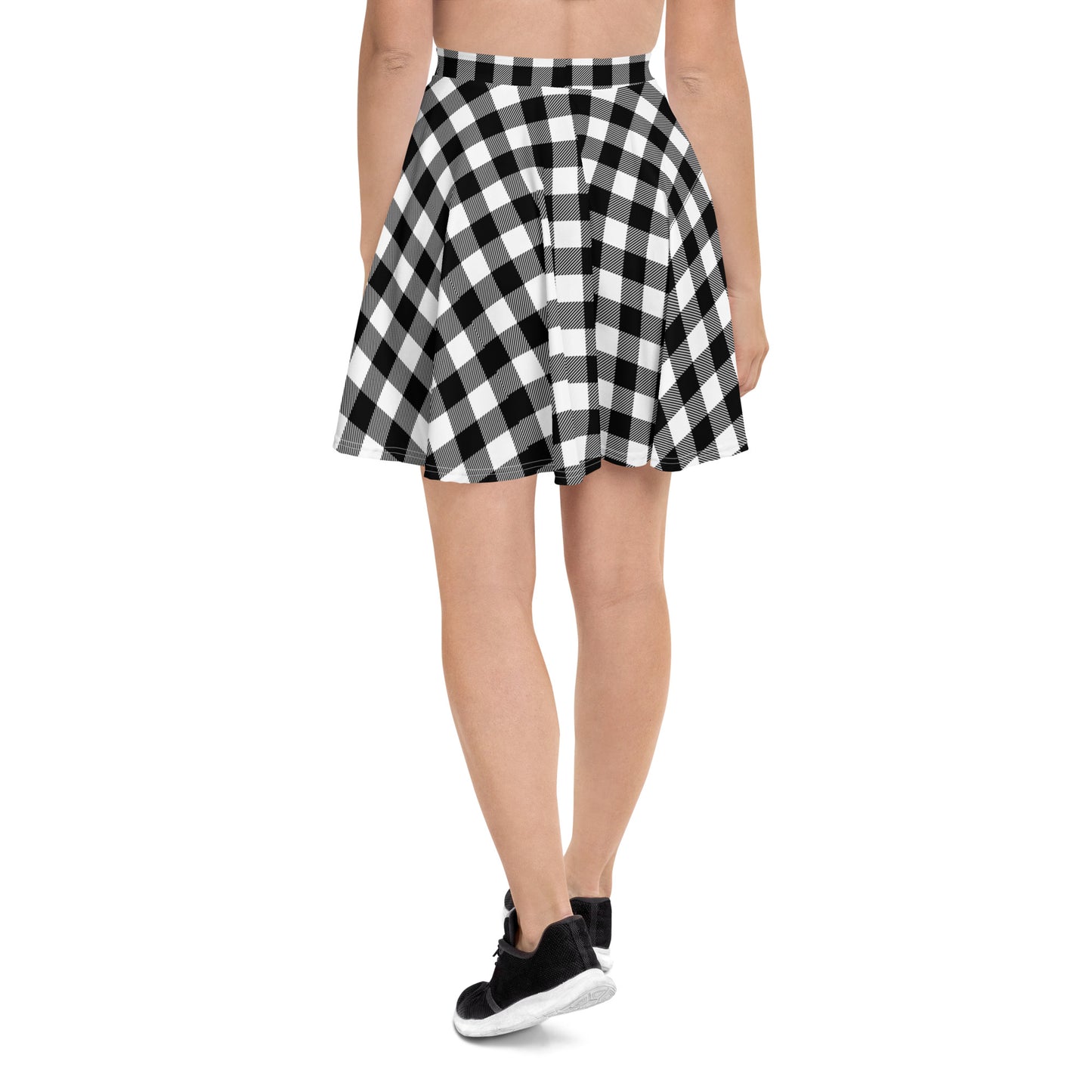 Gingham Skater Skirt