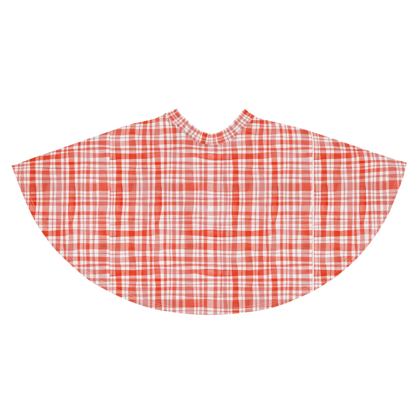 Red Gingham Skater Skirt