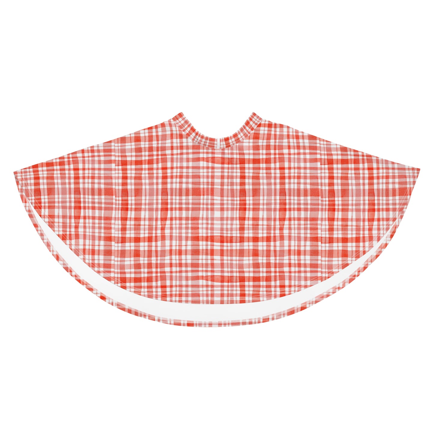 Red Gingham Skater Skirt