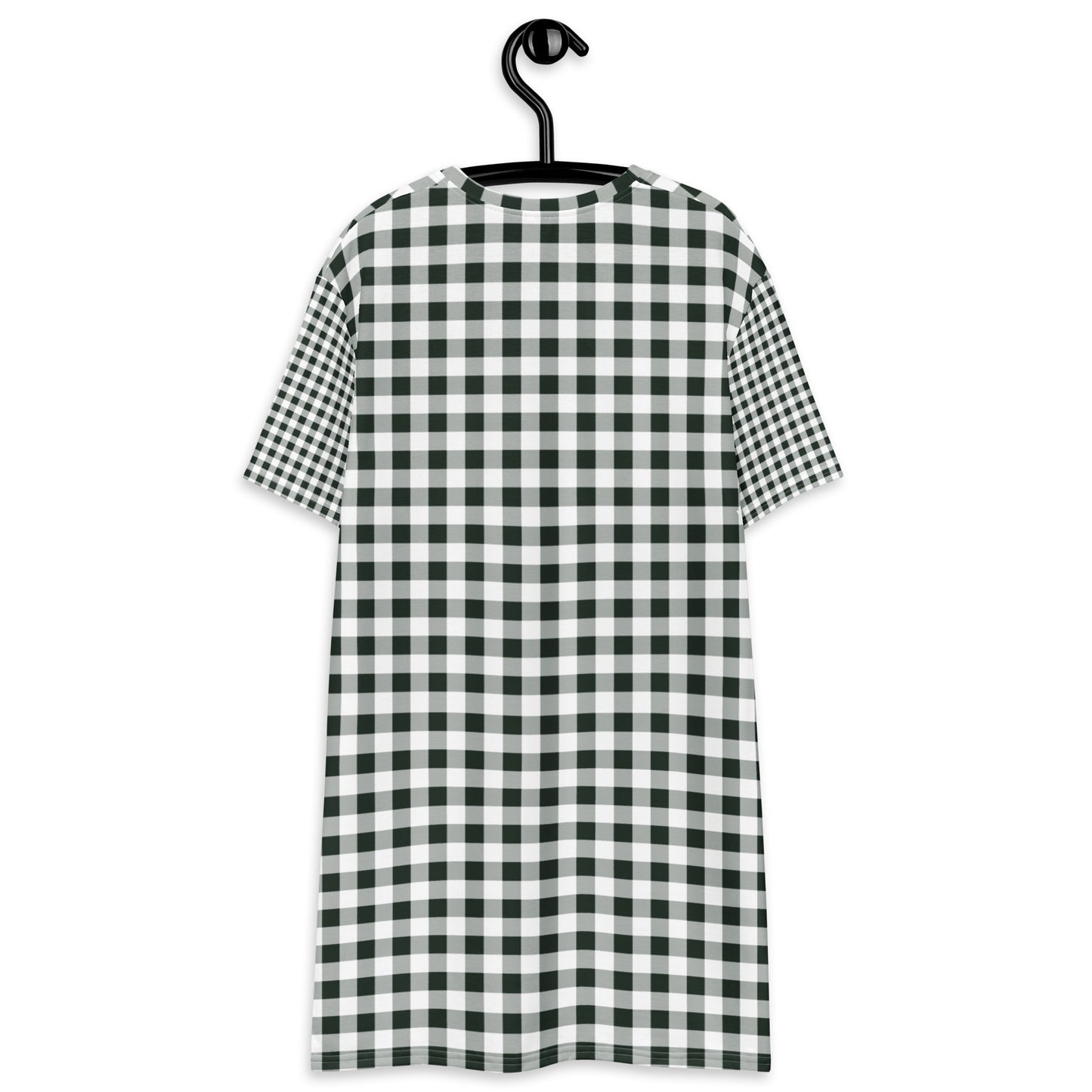 Gingham T-shirt Dress