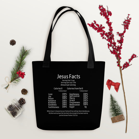 Jesus Facts Tote bag