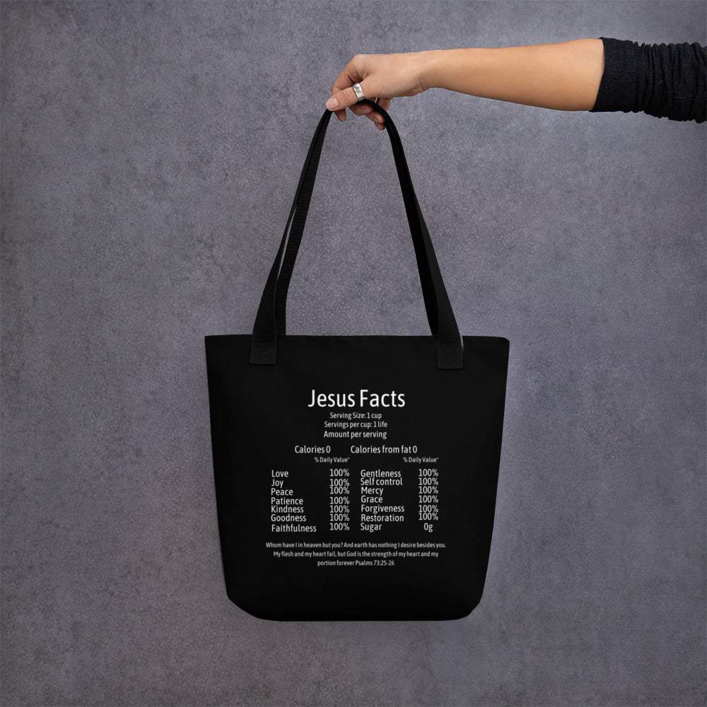 Jesus Facts Tote bag