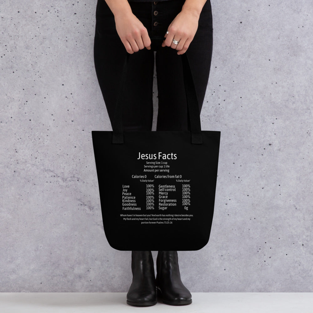 Jesus Facts Tote bag