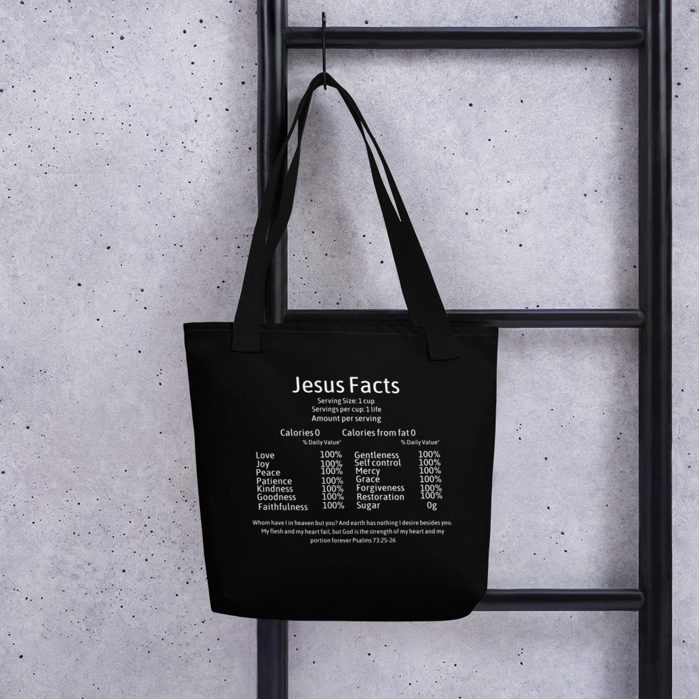 Jesus Facts Tote bag