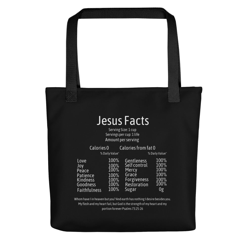 Jesus Facts Tote bag