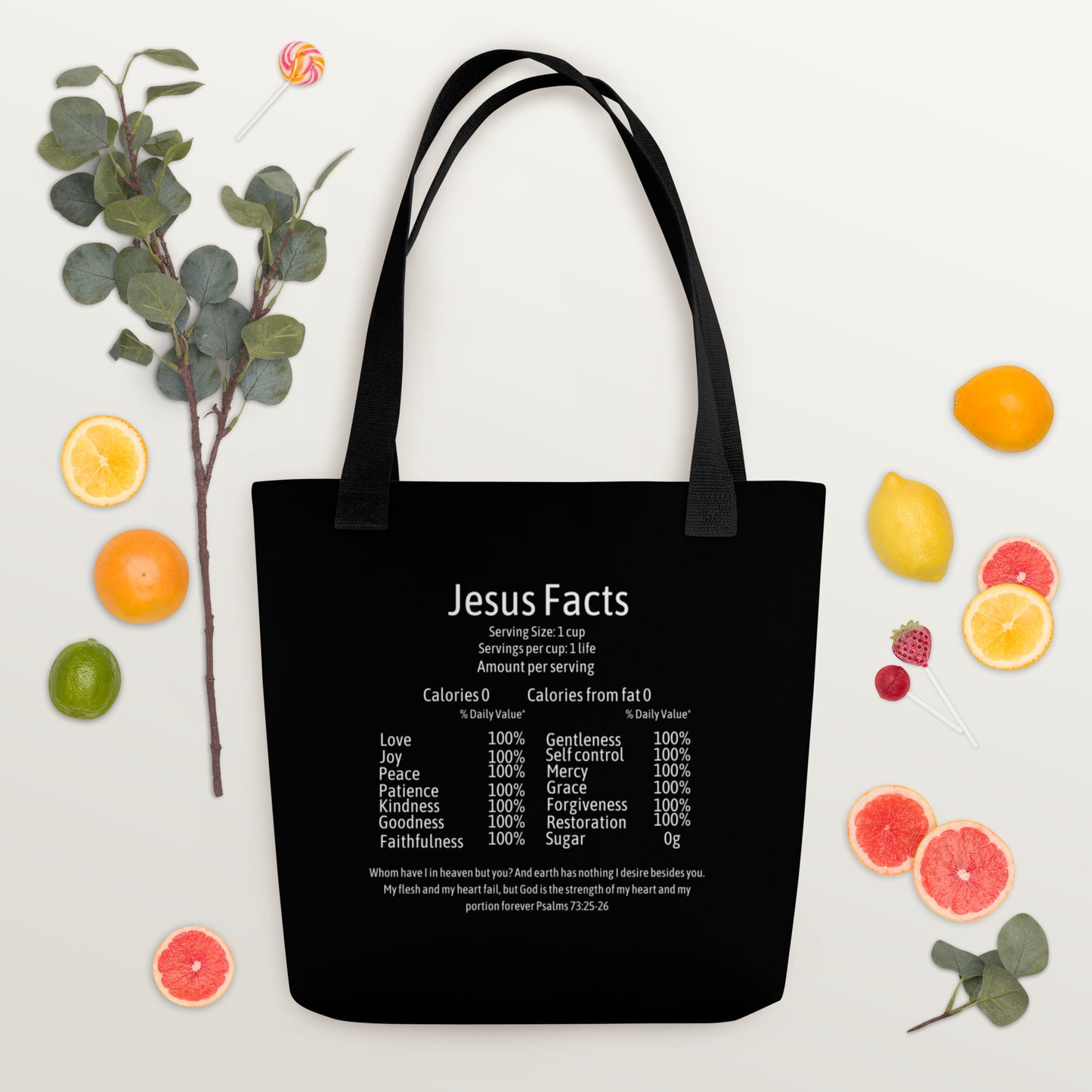 Jesus Facts Tote bag