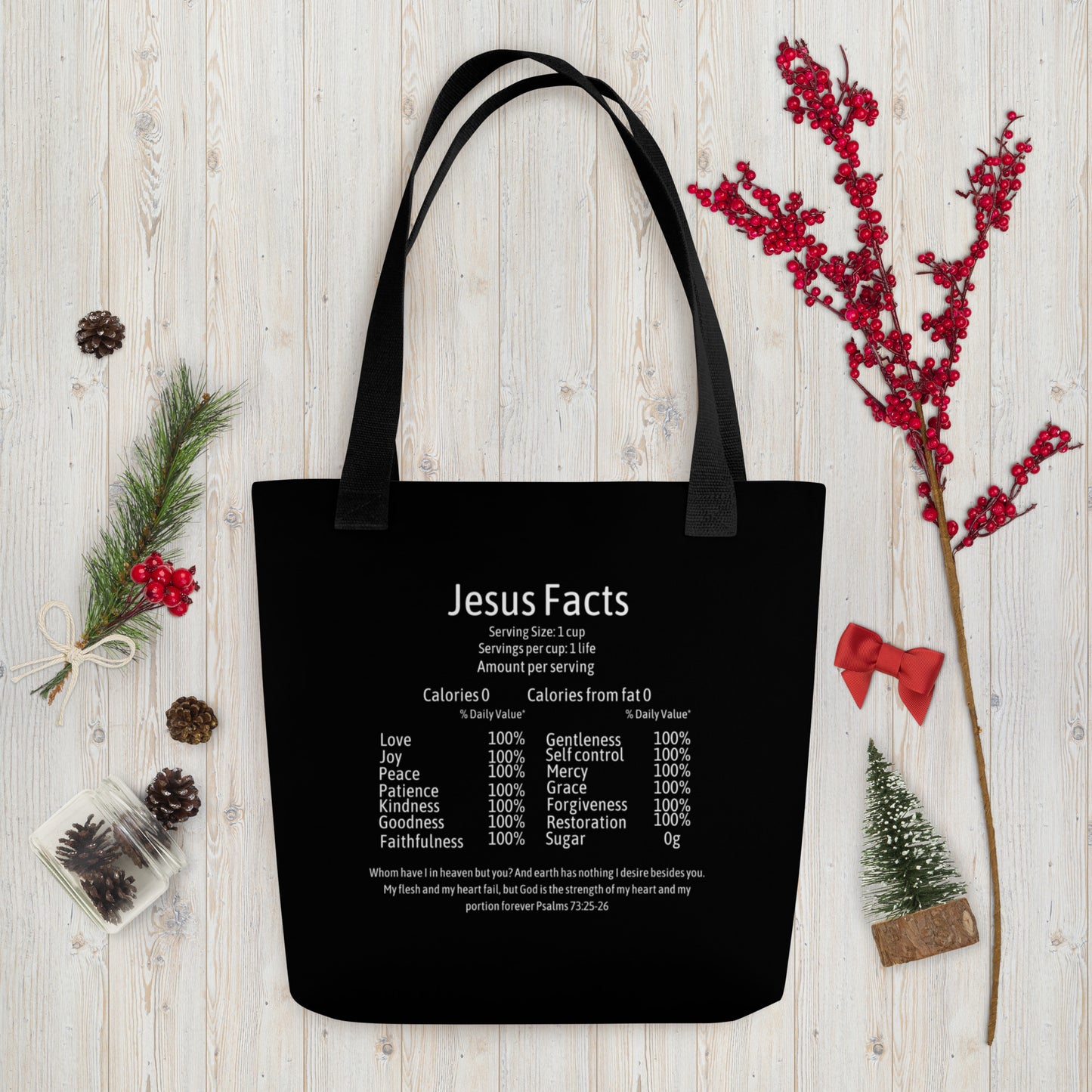 Jesus Facts Tote bag