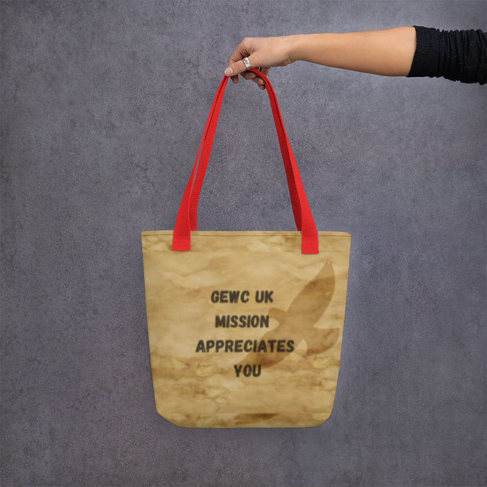 Personalized Pastor Appreciation Gift - Tote Bag