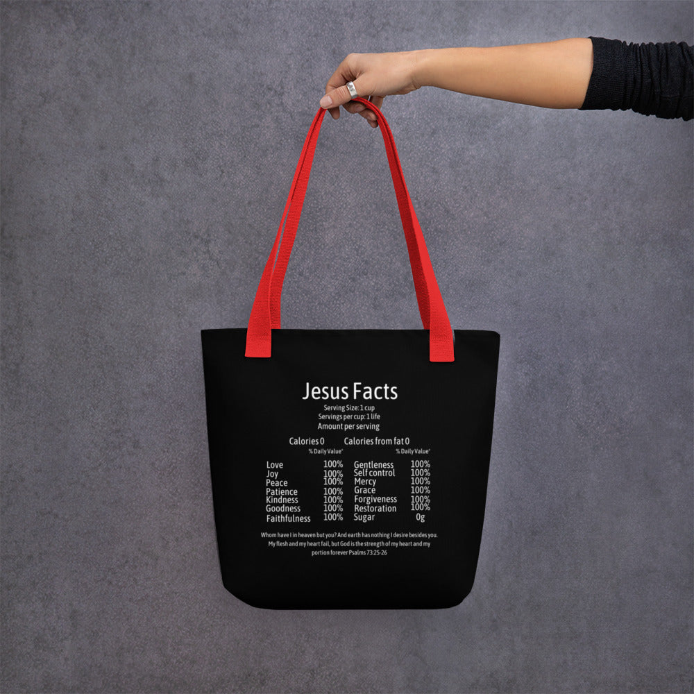 Jesus Facts Tote bag