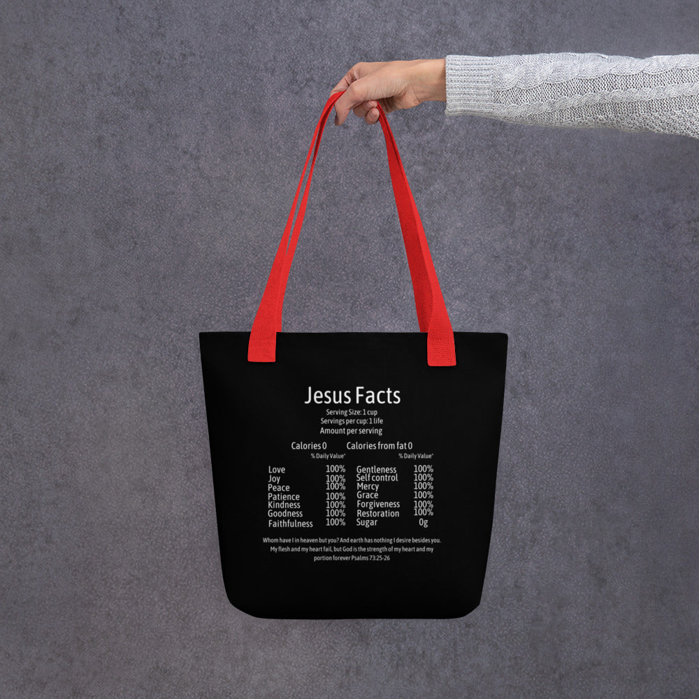 Jesus Facts Tote bag