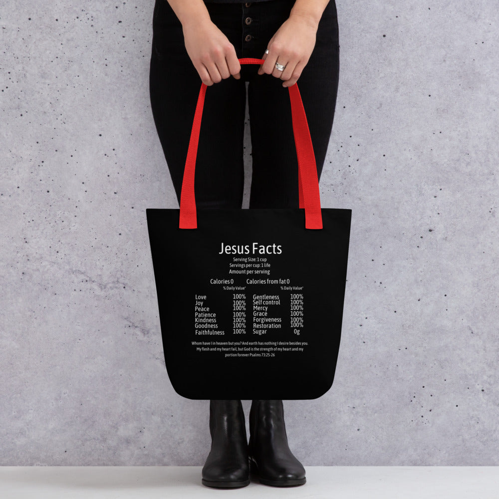 Jesus Facts Tote bag