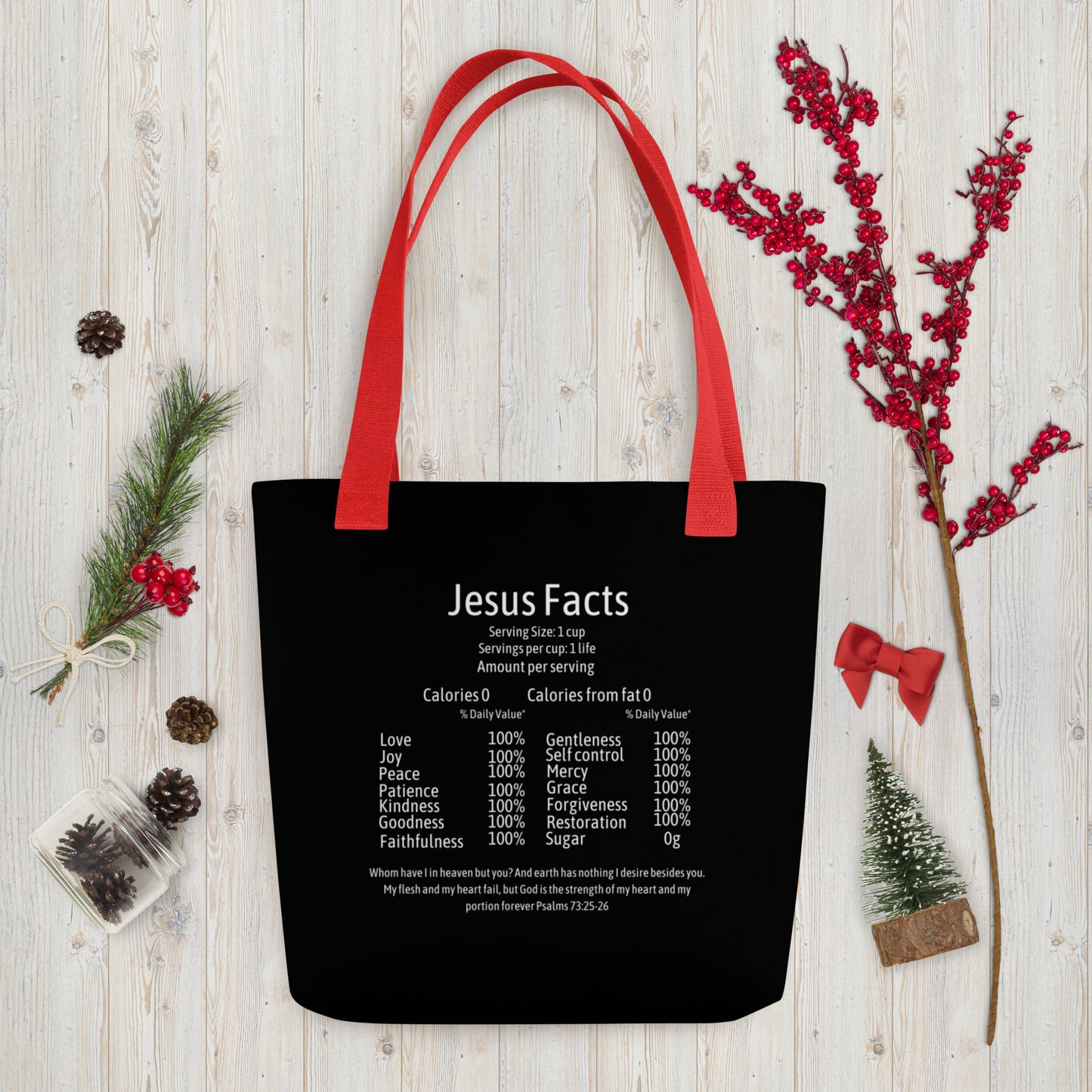 Jesus Facts Tote bag