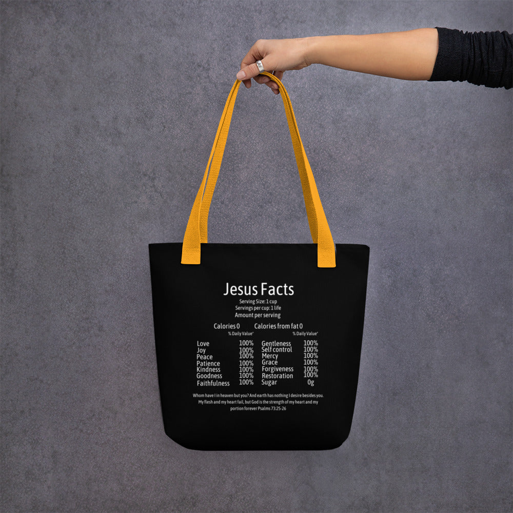 Jesus Facts Tote bag