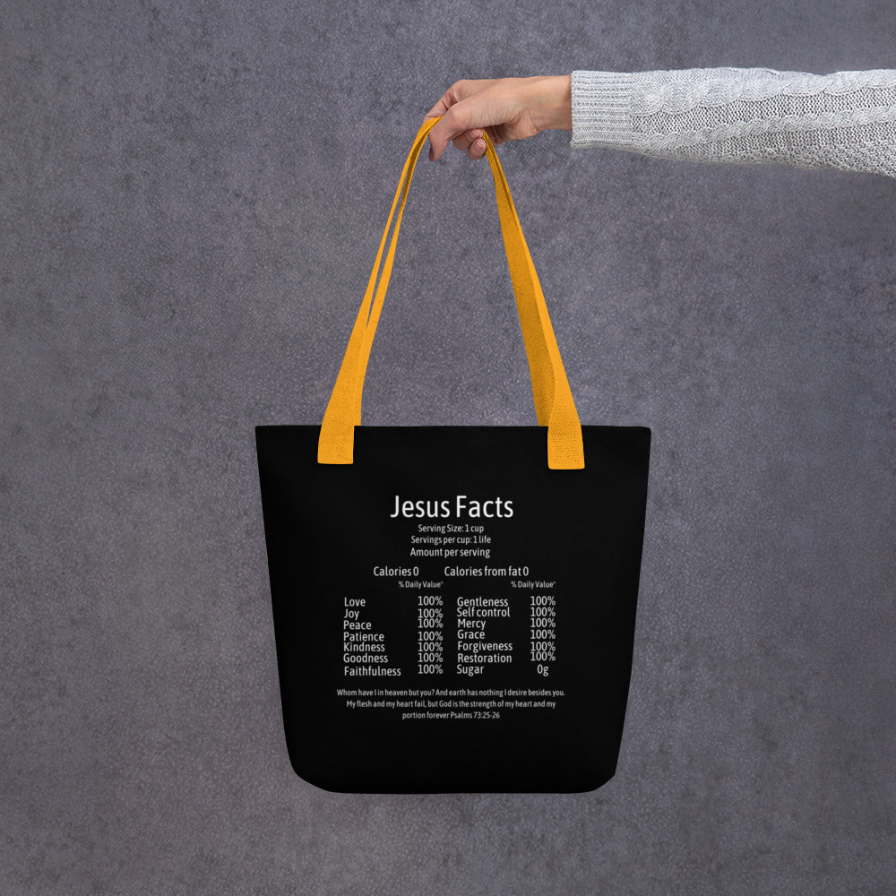 Jesus Facts Tote bag