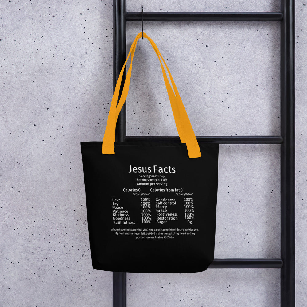 Jesus Facts Tote bag