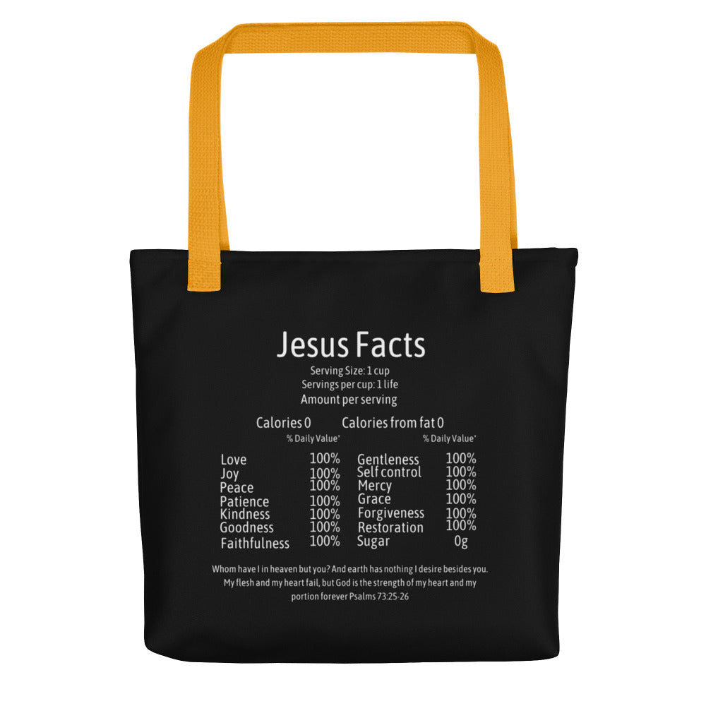 Jesus Facts Tote bag