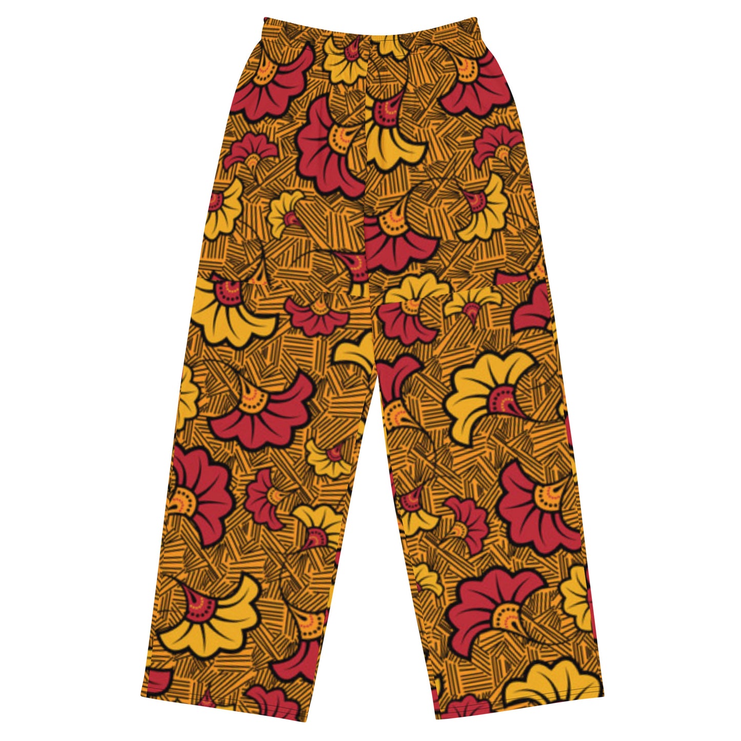 Ankara Unisex Wide-Leg Pants