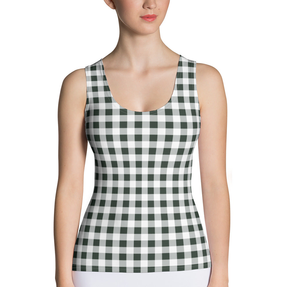 Gingham Tank Top