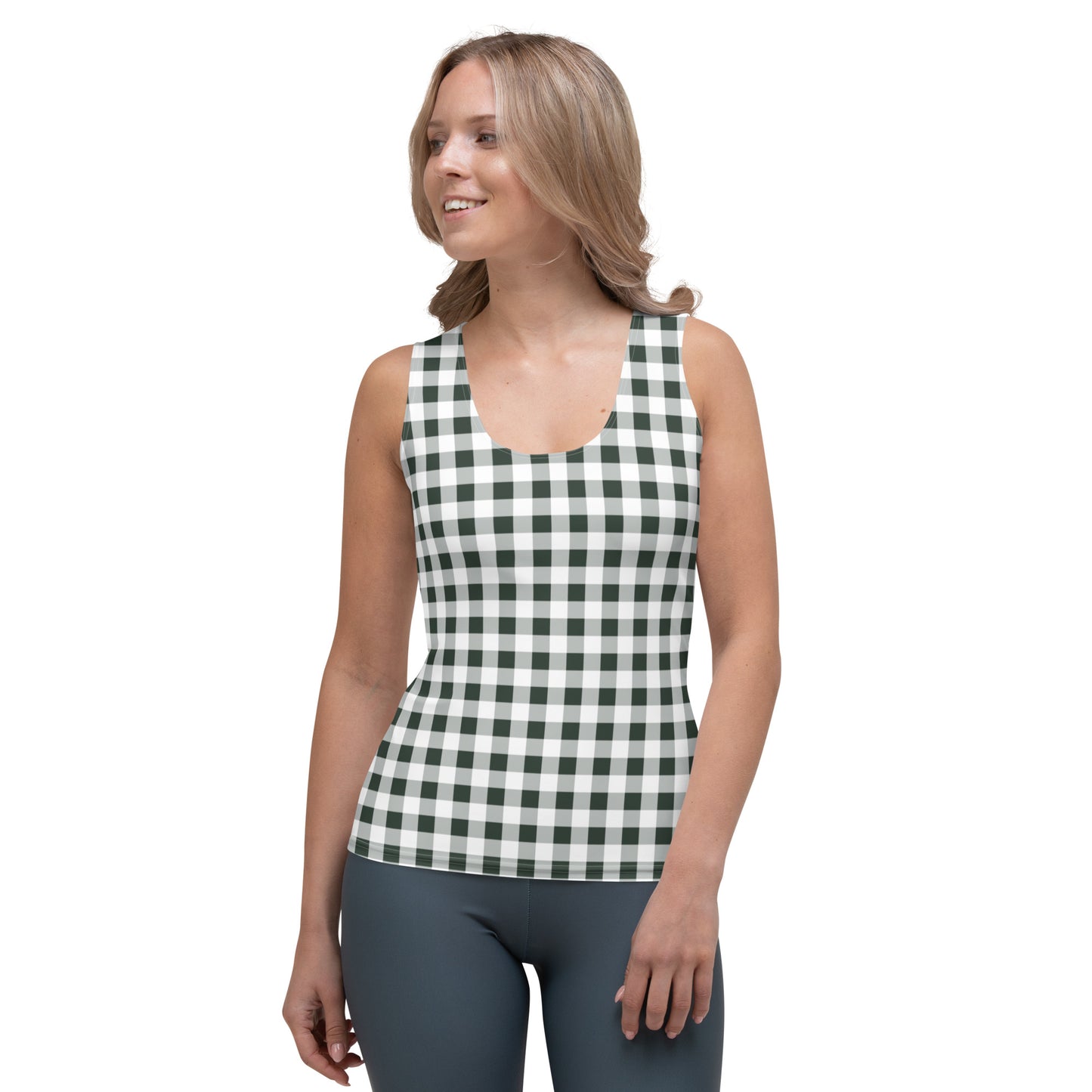 Gingham Tank Top