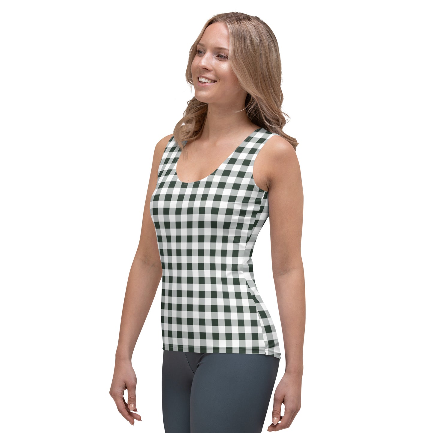 Gingham Tank Top