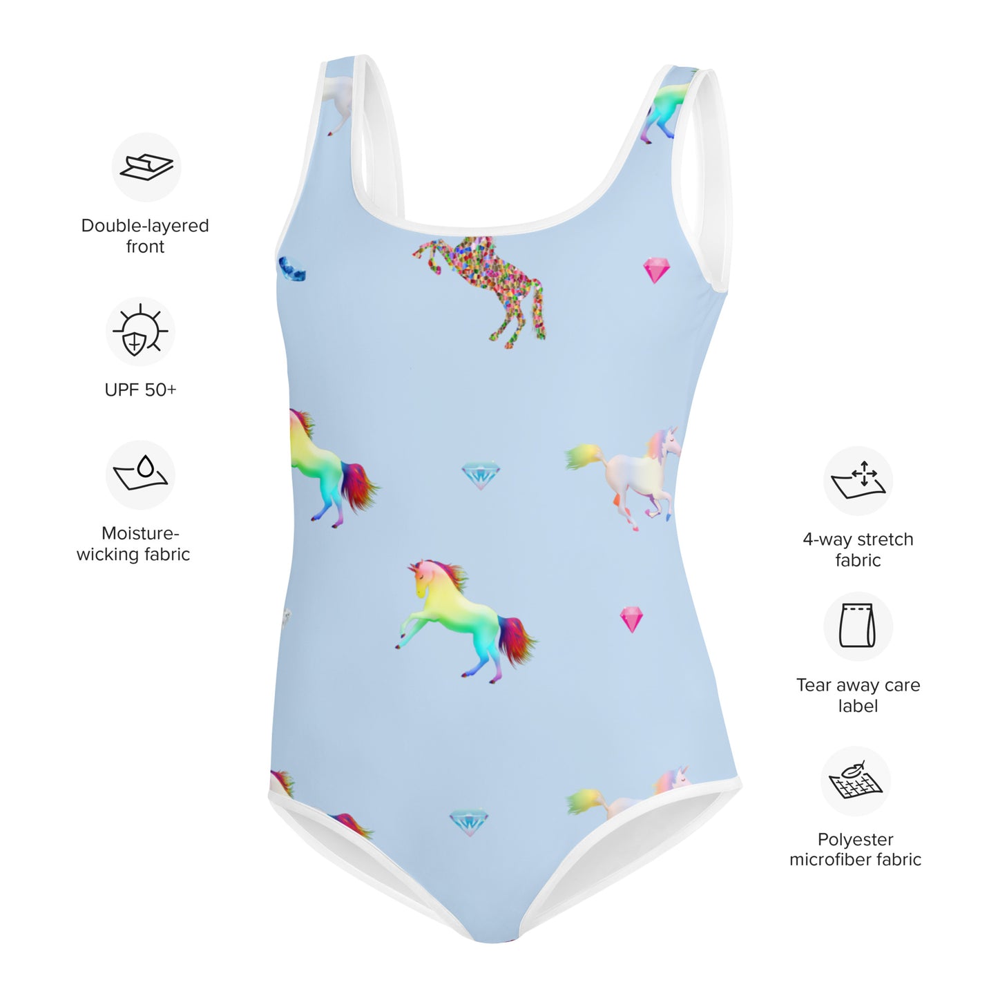 Unicorn Youth Swimsuit