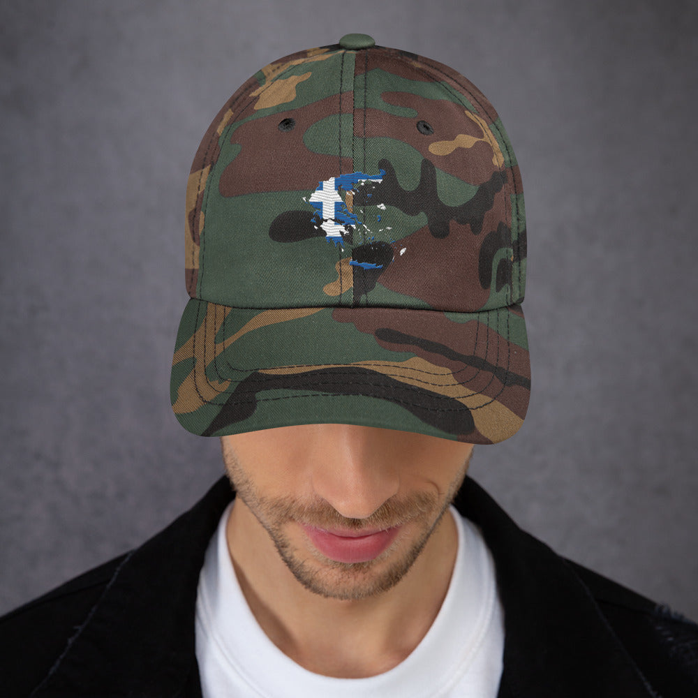 Greek Flag Hat