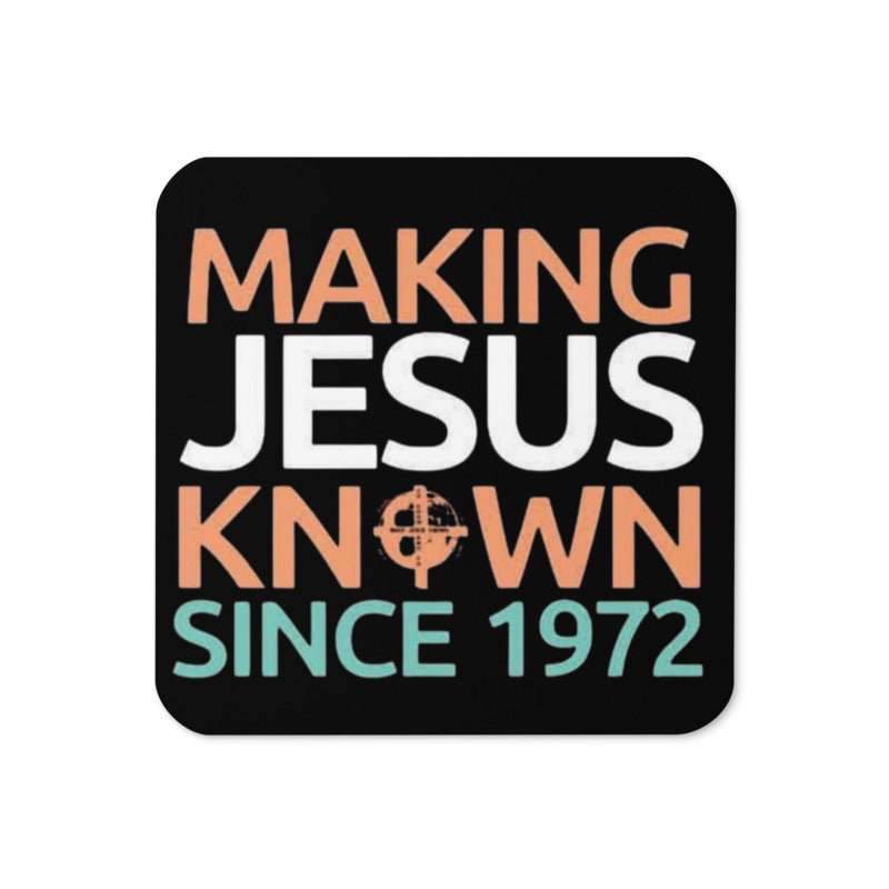 GEWC Cork-back coaster