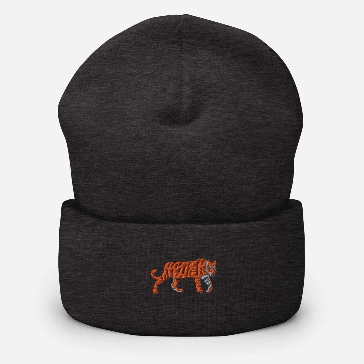 Tiger Cuffed Beanie