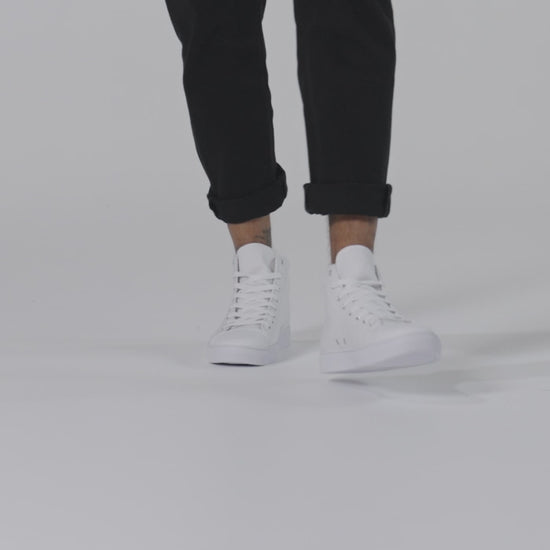 Men's High Top Canvas Shoes.mp4