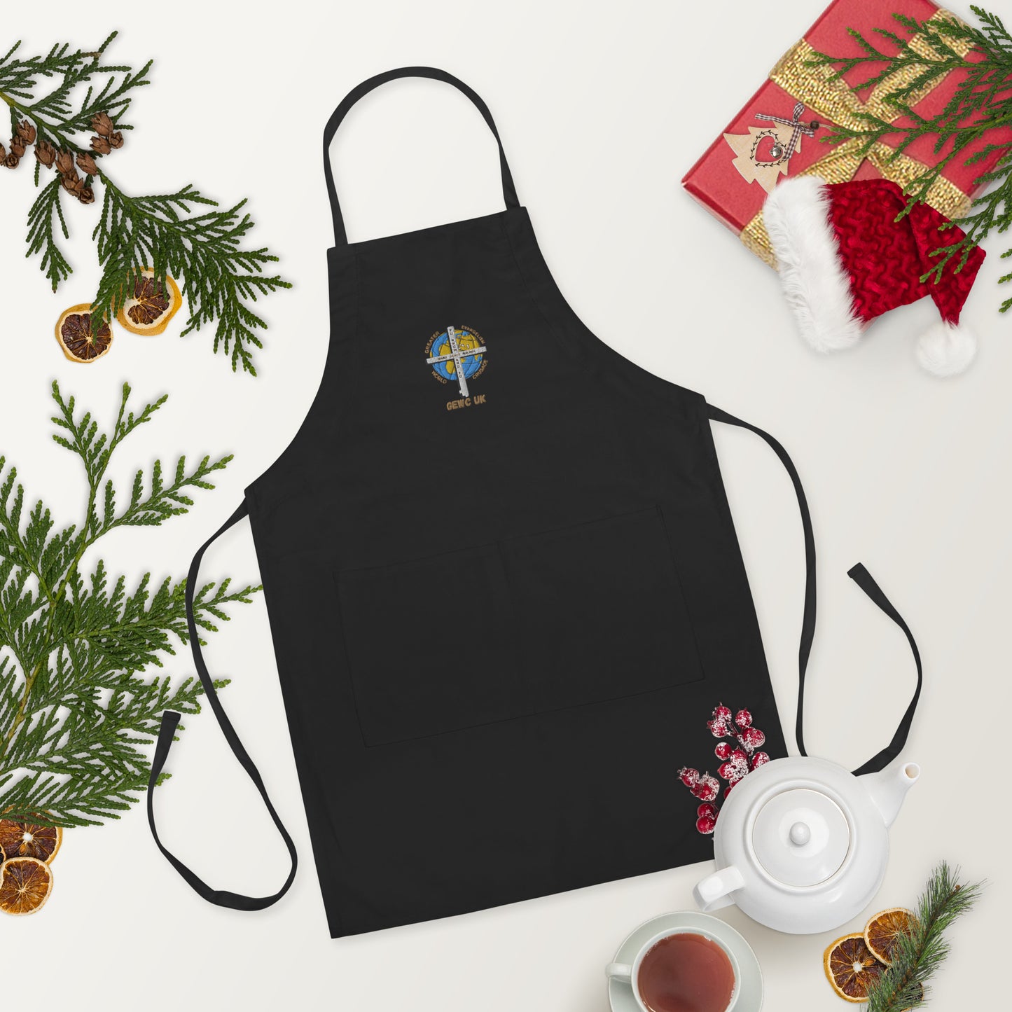 GEWC UK Embroidered Apron