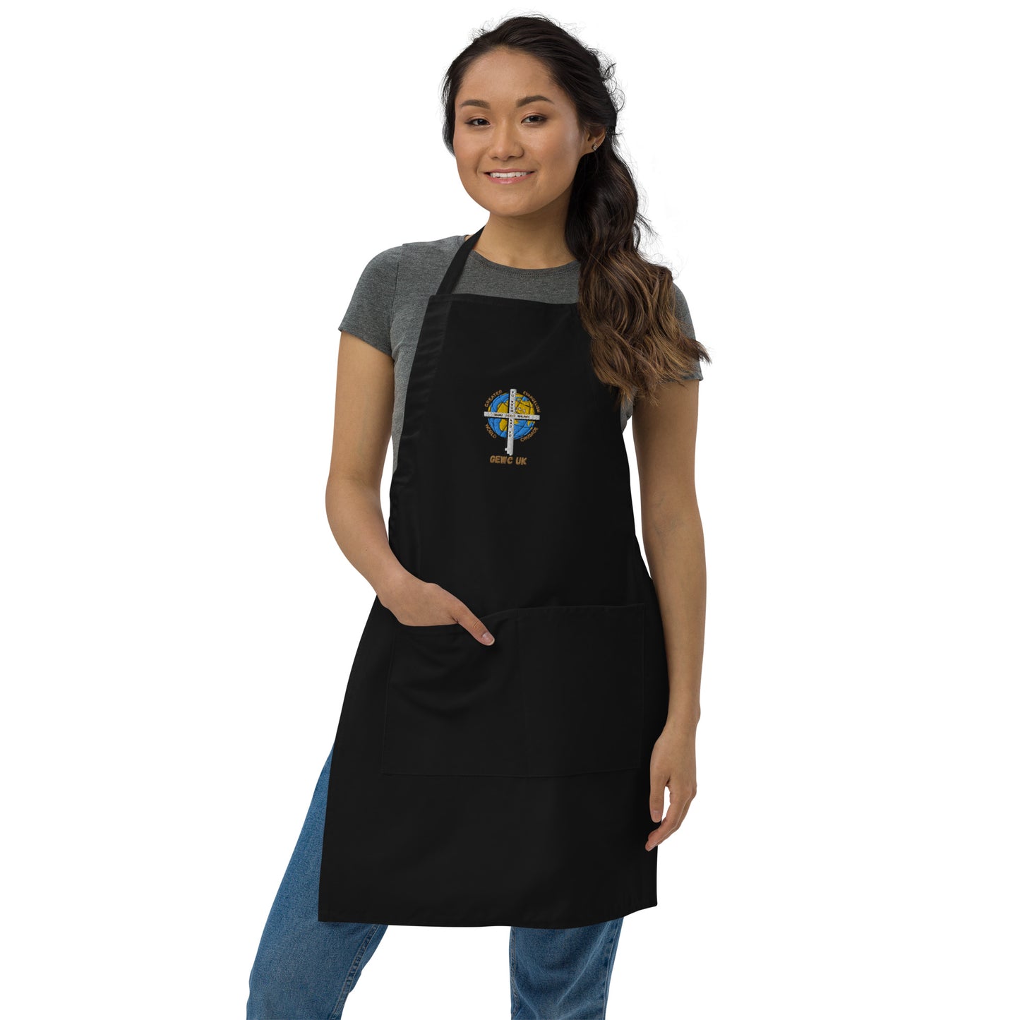 GEWC UK Embroidered Apron