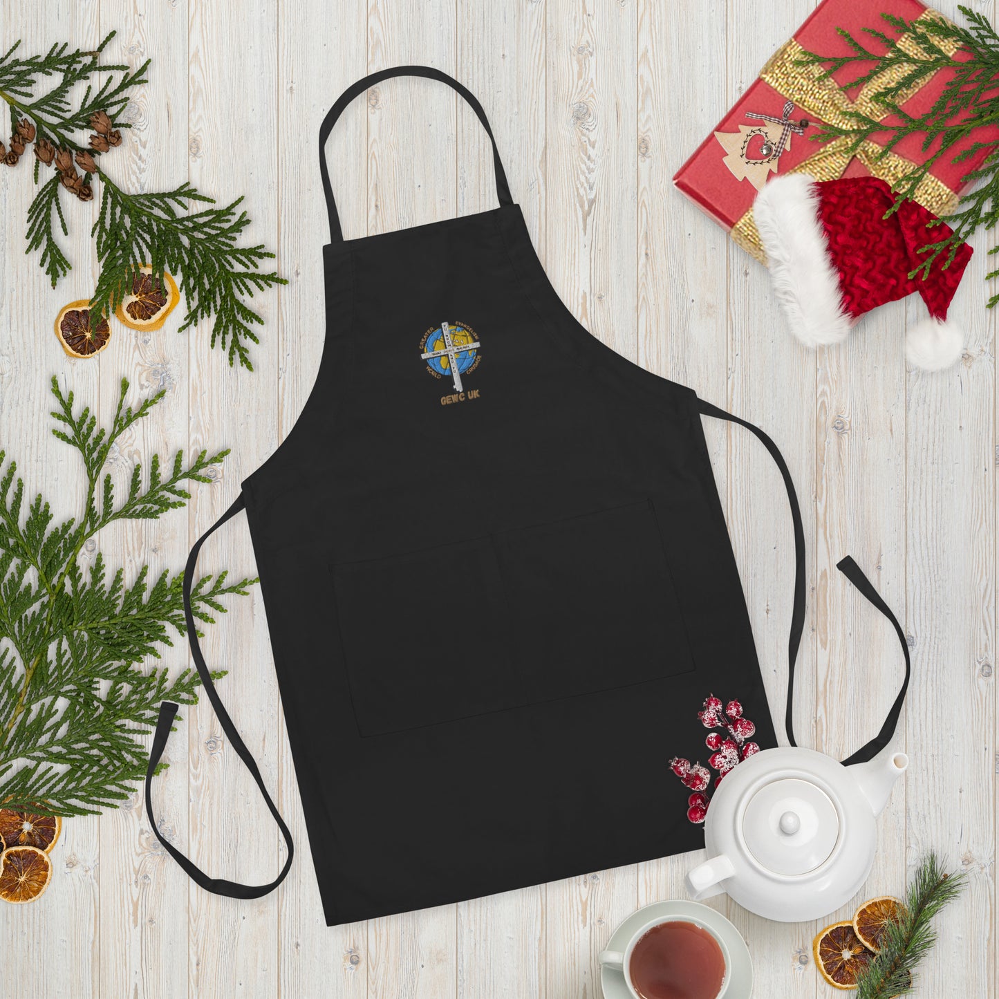 GEWC UK Embroidered Apron