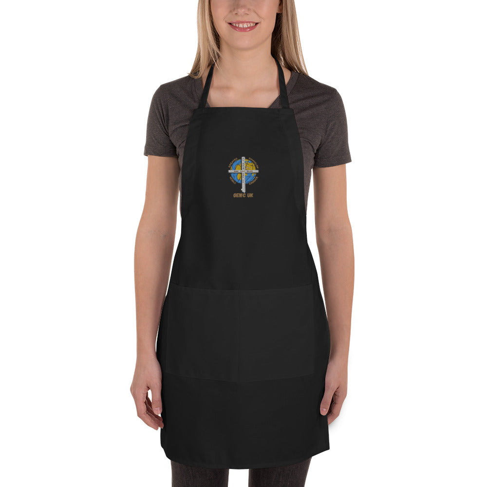 GEWC UK Embroidered Apron