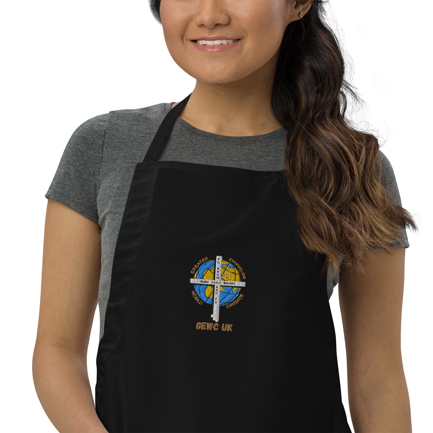 GEWC UK Embroidered Apron