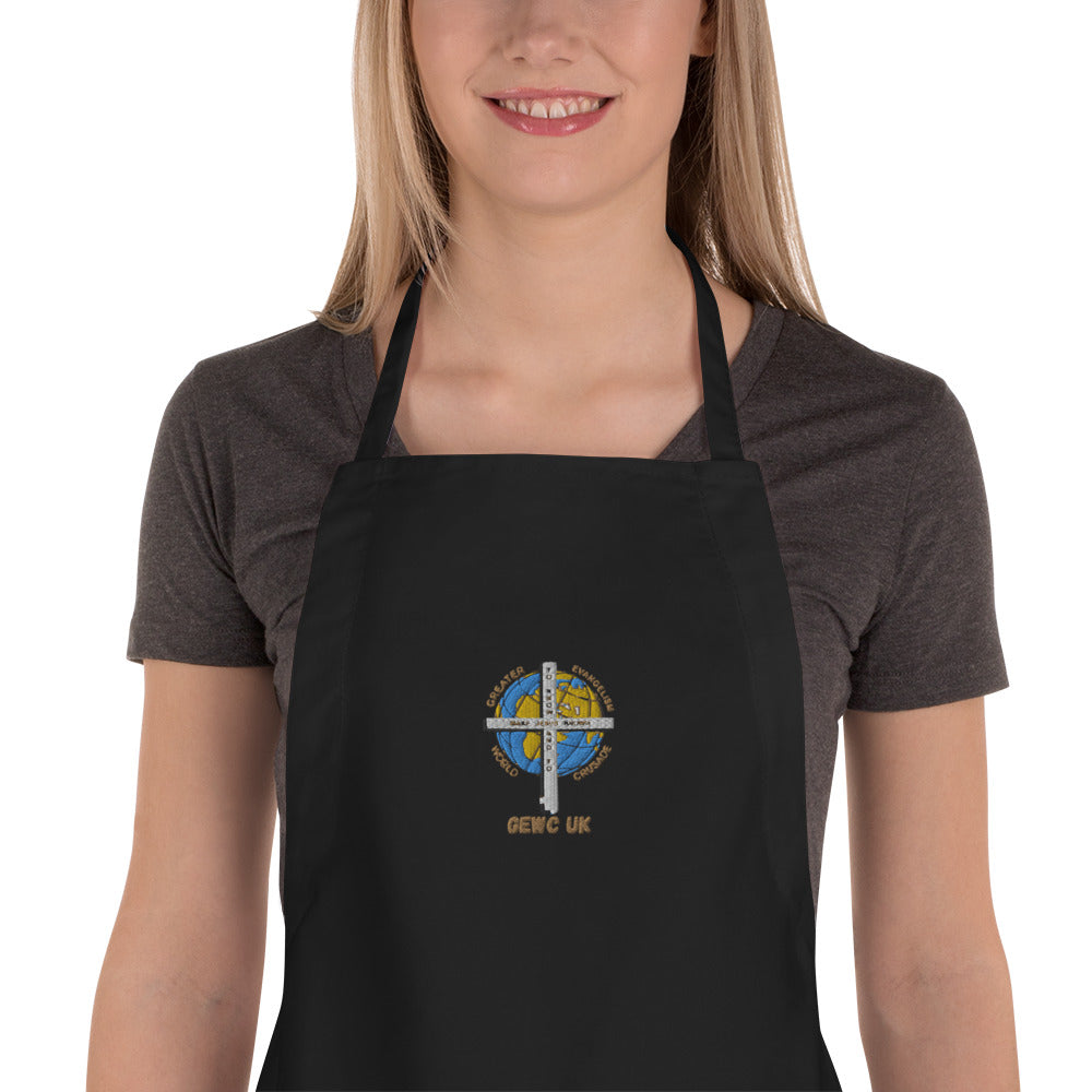 GEWC UK Embroidered Apron